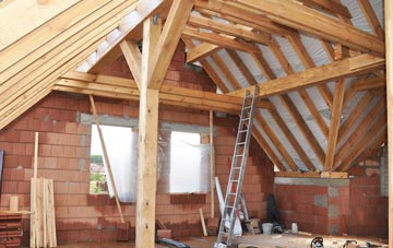 Holt End attic trusses